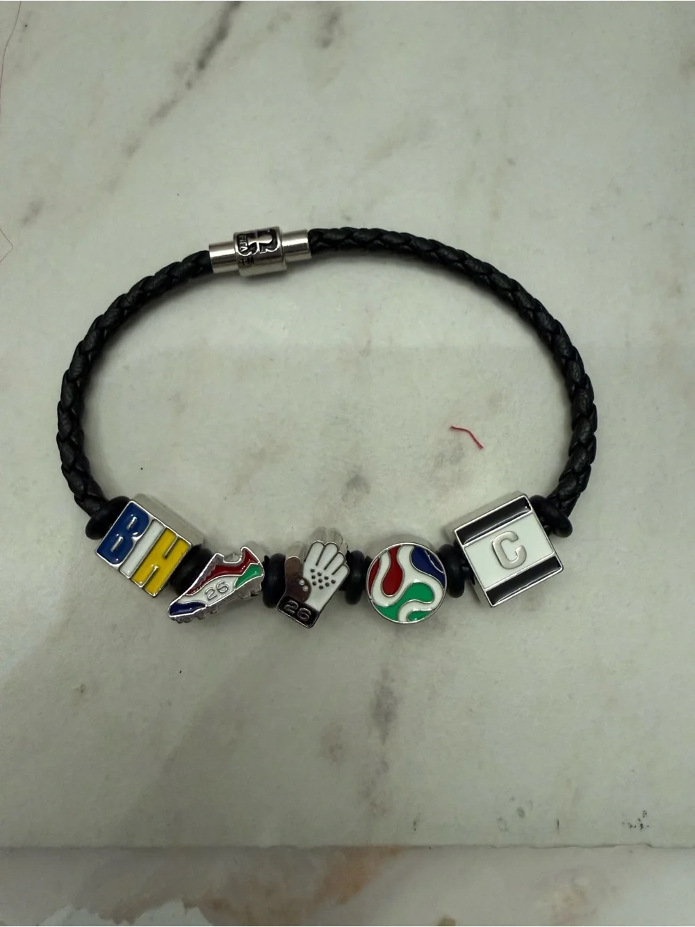 FIFA World CupBlack Bosnia and Herzegovina bracelet